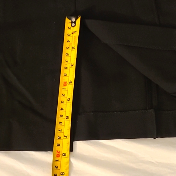 Black Pencil Skirt with slit in back - Picture 5 of 10